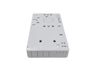 4 Port SC Fiber Optic Termination Box ABS For Flat Drop Cable Mid Span Wall Outlet