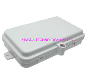 4 Core FTTH Outdoor Fiber Optic Termination Box 1:4 Splitter SC Wall Mount Waterproof