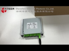 1x8 ISO 광섬유 PLC 스플리터 카세트 SC APC 커넥터로 충전