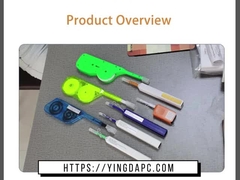 ST FC LC SC 2.5mm 광섬유 커넥터 클리너 펜, 한 클릭 클리너 펜 800 번