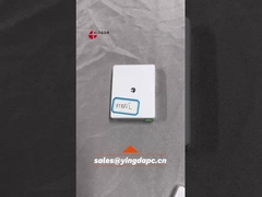 FTB86L SC LC 광섬유 벽 출구 실내용 흰색 ABS 재료 스플라이스 카세트