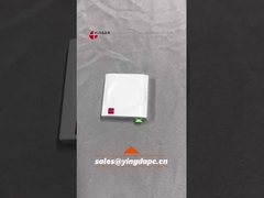 FTB86S 미니 FTTH 광섬유 상자 셔터 SC 어댑터 2 포트 소켓