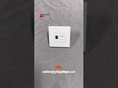 SC 및 RJ45 모듈 CAT5E와 광섬유 벽 장착 소켓