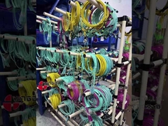 YINGDA 멀티 코어 광섬유 케이블과 고속 데이터 전송을 위한 고밀도 MPO MTP 커넥터