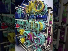 MPO APC 남성에서 FC APC 팬 아웃 케이블 단일 모드 12 고밀도 응용을위한 섬유