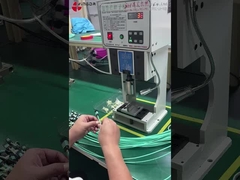 데이터 센터 멀티 모드 MTP MPO 케이블 Om4 플래트, 광섬유 패치 케이블 집합