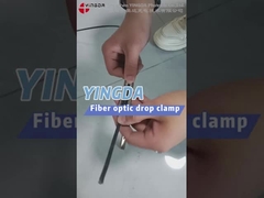 금속 스테인레스 스틸 드롭 와이어 클램프 케이블 설치 키트 2x5mm 평면 드롭 케이블