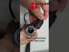 PDLC / DLC GYFJH 4 코어 광섬유 패치 코드 LC 야외 사용