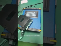 12 24 섬유 MPO MTP 카세트 플라스틱 OM3 10G 아쿠아 남성 멀티모드 케이블