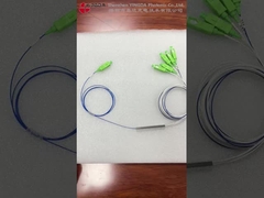 공장 가격 FTTH 불균형 1 * 5 미니 타입 PLC 스플리터 SC 커넥터 광섬유 통신 전원