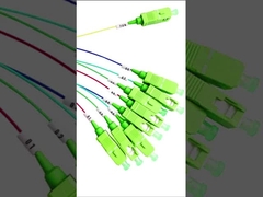 효율적으로 광 신호를 분산 광섬유 PLC 스플리터 1 * 4 PON 네트워크에 대한 연결 장치가 없습니다