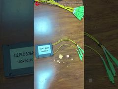 광섬유 PLC 스플리터 1X2, SC APC 포함