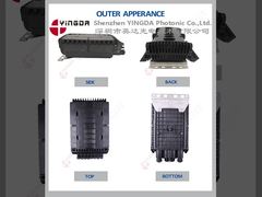 야외 IP68 방수 FTTH 네트워크 박스 24 포트 광섬유 스플리터 박스