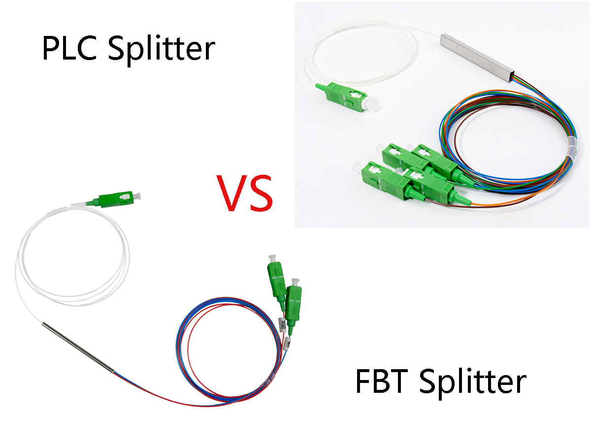 최신 회사 블로그 The Comparison Between PLC Splitter & FBT Splitter and  how to choose them?