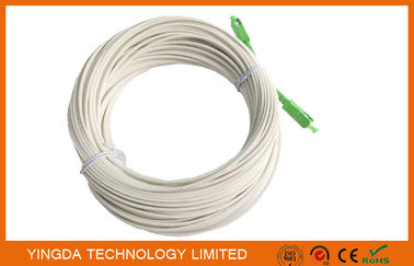 주문 FTTH 광섬유 패치 코드 1 코어 SC / APC - SC / APCSM 657A 심플 렉스 40M FRP 온라인 제조