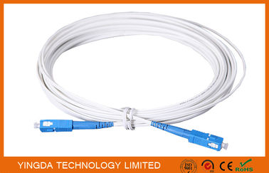 주문 SC/UPC 연결관 FRP 힘을 가진 실내 FTTH 광섬유 접속 코드 3M 일원 온라인 제조