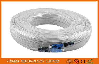 주문 FTTH 네트워크 접속 코드 실내 타전 LSZH 칼집 GJXFH에 있는 150M 섬유 헝겊 조각 지도 온라인 제조