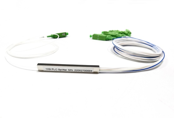 주문 G657A1 광섬유 PLC 분배기 1m SC APC 연결기 0.9 밀리미터 케이블 직경 온라인 제조
