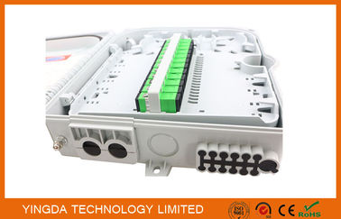 주문 12의 핵심 8는 FTTH 광섬유 종료 상자/배급 상자 IP65 PLC Spiltter 배급 상자를 응어리를 뺍니다 온라인 제조