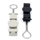 S-Type Nylon Fiber Optic Drop Cable Clamp Cable Installation Tools For Telecom Network