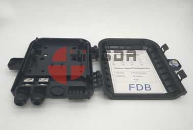 주문 광학적인 1x8 LGX PLC 광섬유 쪼개는 도구 상자, 2in 8out 옥외 FTTH 쪼개는 도구 상자 온라인 제조