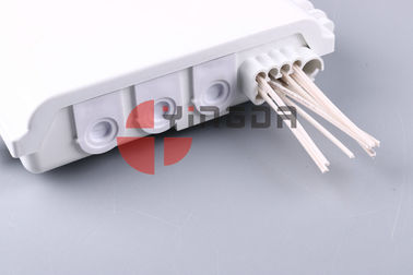 주문 옥외 아BS 광학적인 쪼개는 도구 상자 8 핵심, 1x8 PLC 쪼개는 도구 백색을 위한 자르지 않는 케이블 종료 상자 온라인 제조