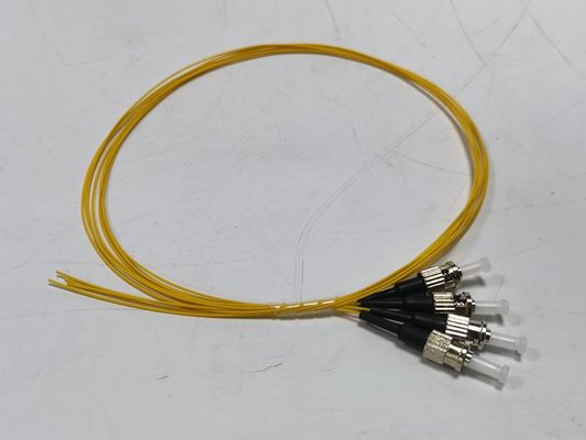 주문 3m Fiber Pigtail ST/UPC SM 9/125 FTTH용 0.9mm PC 온라인 제조