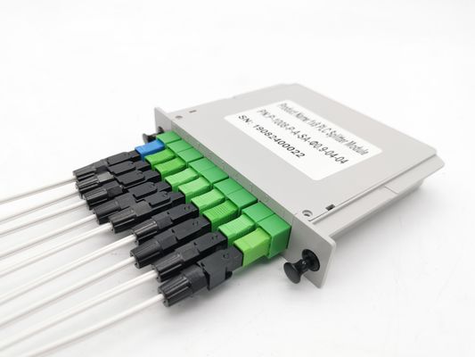 주문 광학 분할 PLC 카세트 소고기 1x8 PLC 균형 입력형 SC APC LGX 분할 상자 온라인 제조