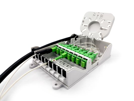 주문 8 포트 SC 광섬유 유통 상자 FTTH GPON CATV에서 설계를 통과 온라인 제조