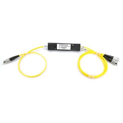 주문 1310/1490nm Reflection ABS Module WDM FWDM Coupler 1*2 with SC/APC Connector 온라인 제조