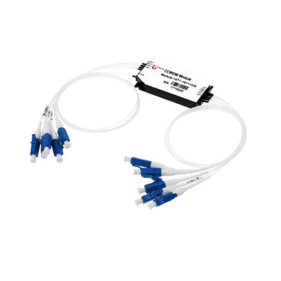 주문 미니 박스 8Ch CWDM 수동 Mux Demux 모듈과 SC LC 커넥터 단일 코어 섬유 1470~1610nm 온라인 제조
