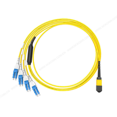 주문 8 코어 MPO 멀티모드 엘리트 브레이크아웃 케이블 암-LC 듀플렉스 MTP MPO 패치 코드 4G/WiFi/FTTH/3G/GSM/GPRS 네트워크용 온라인 제조