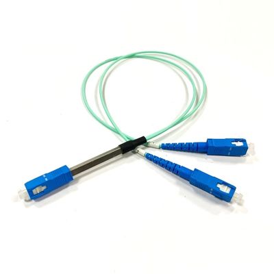 주문 SC UPC 커넥터와 함께 한국 광섬유 스플리터 디자인 싱글 모드 듀얼 윈도우 FBT 커플러 PLC 스플리터 온라인 제조