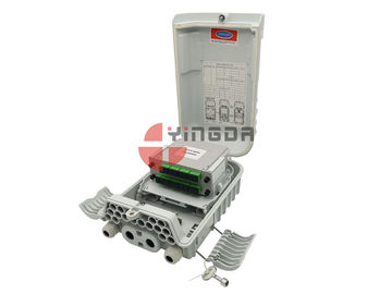 주문 FTTH 낮잠 Caja 끝 회색을 위한 16의 항구 폴란드 산 광학 섬유 케이블 상자 IP66 온라인 제조