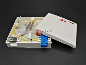 주문 금속 케이블 죔쇠를 가진 1명의 항구 PP Ftth 광섬유 종료 상자 SC UPC 소켓 패널 온라인 제조