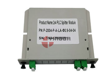 주문 LC/APC 쌍신회로 광섬유 연결관에 모듈 플라스틱 2x4 섬유 PLC 쪼개는 도구 LGX 카세트 온라인 제조