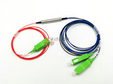 주문 1550nm SC UPC SC APC SMF 28e 광학 WDM FWDM 분배기 온라인 제조