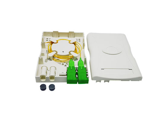 주문 2개 핵심 FTTH NAP FTB IP30 광섬유 단자 박스 온라인 제조
