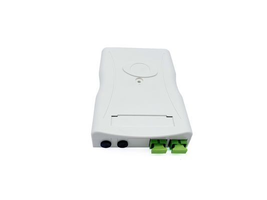 주문 2 포트 플라스틱 FTTH 벽걸이용 IP30 광학 종단장치 상자 온라인 제조