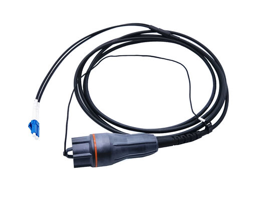 주문 FTTA 방수 IP67 광섬유 접속 코드 4.8mm G657A2 RRH 온라인 제조