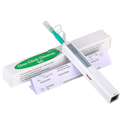 주문 ST FC LC SC 2.5mm 광섬유 커넥터 종단면 청소 펜, 원 클릭 클리너 펜 800회 온라인 제조