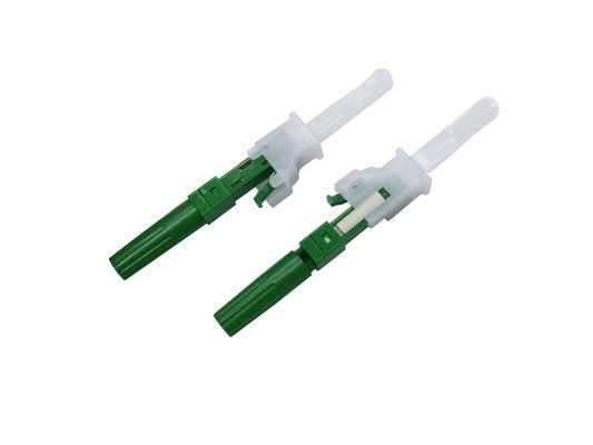 주문 LC APC UPC 필드 설치 가능한 빠른 연결 단식 모드 2.0 * 1.6mm 평면 드롭 케이블 온라인 제조