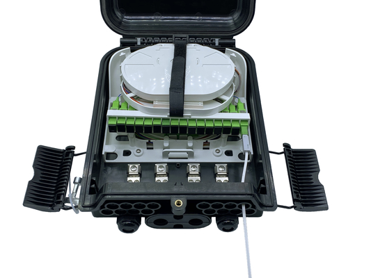 주문 아웃도어 NAP FTTH 카자 드 디스트부코이온 드 16이 PLC 1X16 광섬유 분배기 박스를 조사합니다 온라인 제조