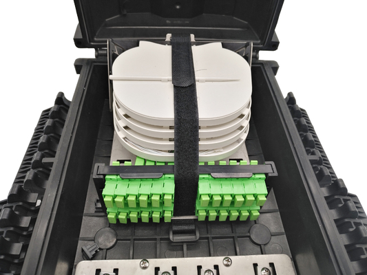 주문 FTTH 드롭 케이블 16 공항 광섬유 케이블 접속단, 광섬유 배선함 박스 인클로저 온라인 제조
