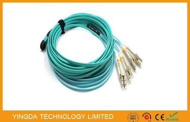 주문 MPO- 8 LC 3 MTP MPO 케이블 접속 코드를 가진 QSFP + SR4 광학적인 송수신기 온라인 제조