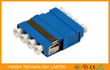 주문 FTTH CATV LC/PC 광섬유 접합기 4 방법 파랑, SM/MM LC 광학적인 접합기 온라인 제조
