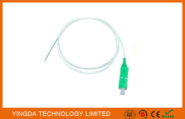 주문 SC APC 섬유 연결관 OS1 OS2 9/125um 1.5 Mtrs 백색 LSZH 단순한 광케이블 온라인 제조