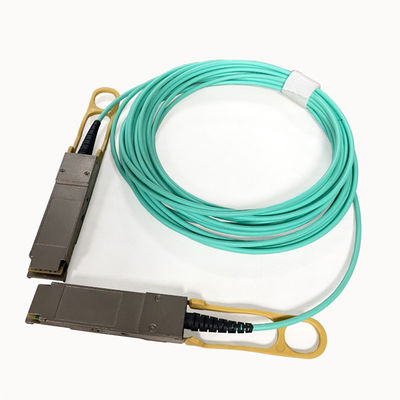 AOC 케이블 40Gbps 전송 속도 광 모듈 OM3 3mm 와 함께 이더넷