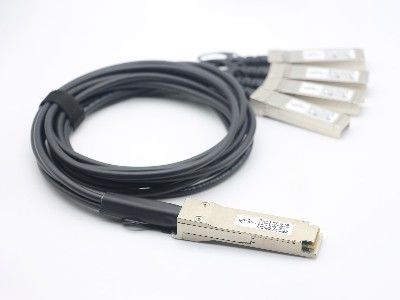 광학 Dac 케이블 Qsfp+ 4x SFP+ 10g 고속 트와인 엑스 구리 케이블 5M