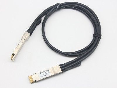 400G QSFP112 수동 직접 연결 구리 트윈엑스 케이블 2M 거리 1m 2m 3m 준수 표준 RoHS/CE/FCC